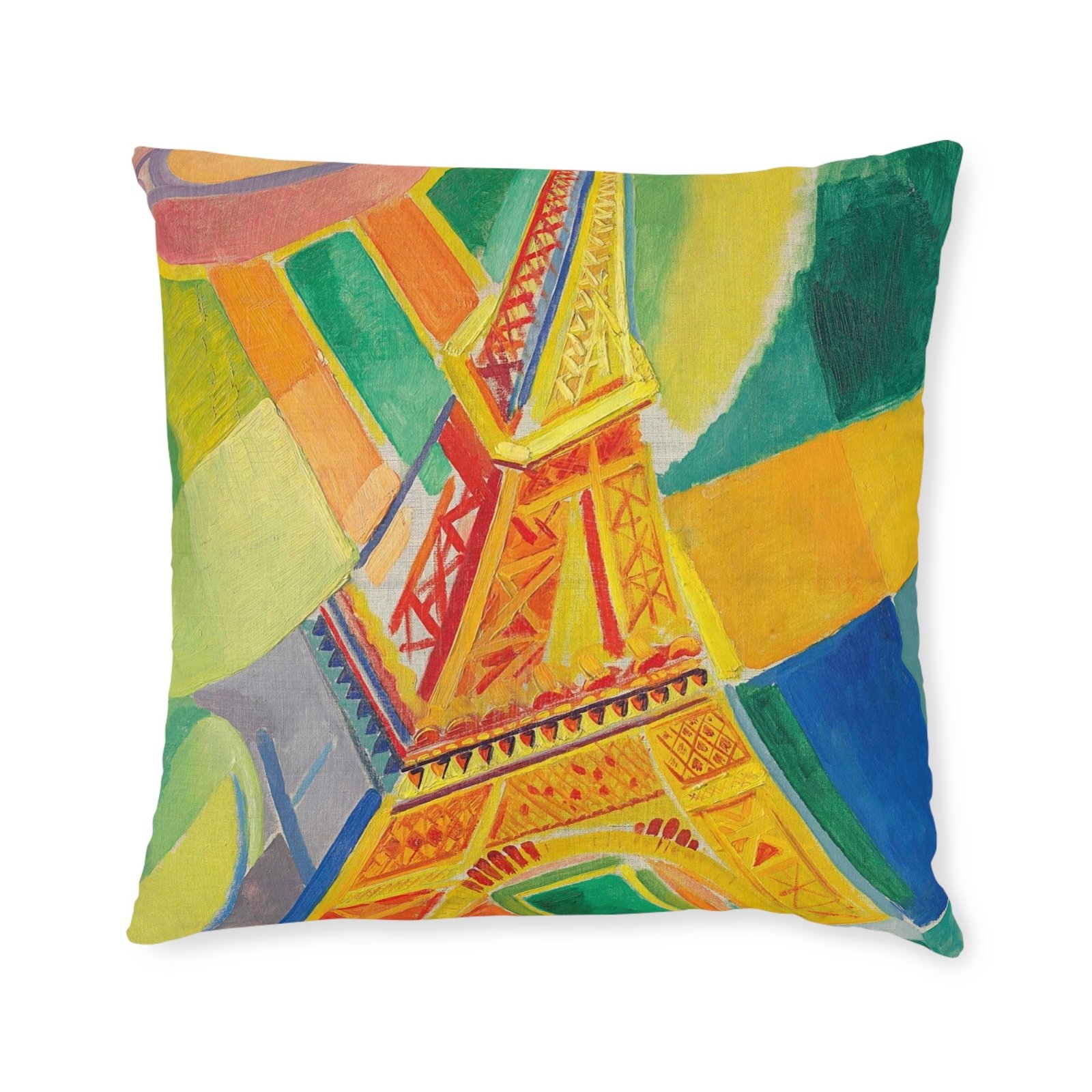 Delaunay's La Tour Eiffel (1928) Throw Cushion - Image 6
