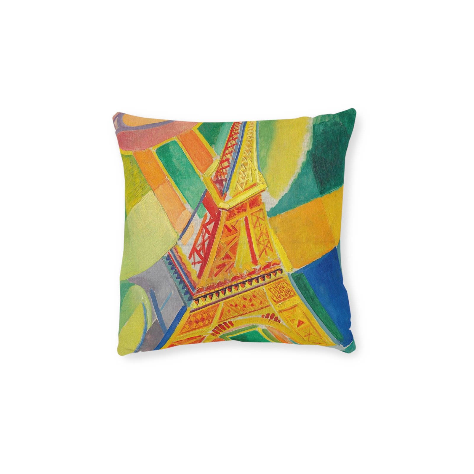 Delaunay's La Tour Eiffel (1928) Throw Cushion - Image 2