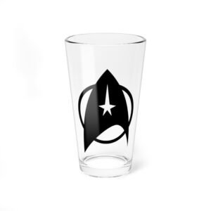 Starfleet Insignia Pint Glass ENTERTAINING cgk.ink