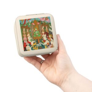 Mini Jewelry Travel Case — Compact Organizer with Colorful Festival Artwork ACCESSORIES & GIFTS cgk.ink