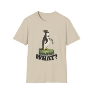 “WHAT DO YOU WANT?” Pissed-Off Penguin Tee ALL Ts cgk.ink
