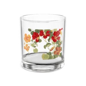 cgk.ink barware Flora Glassware: Nasturtium Rocks Glass Flora Glassware: Nasturtium Rocks Glass ENTERTAINING cgk.ink