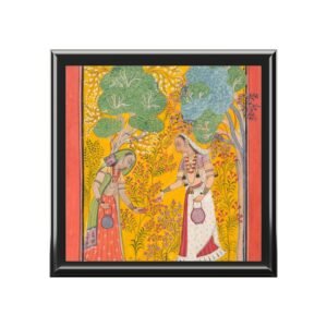 Vasanti Ragini, Page from a Ragamala Series: Jewelry Box