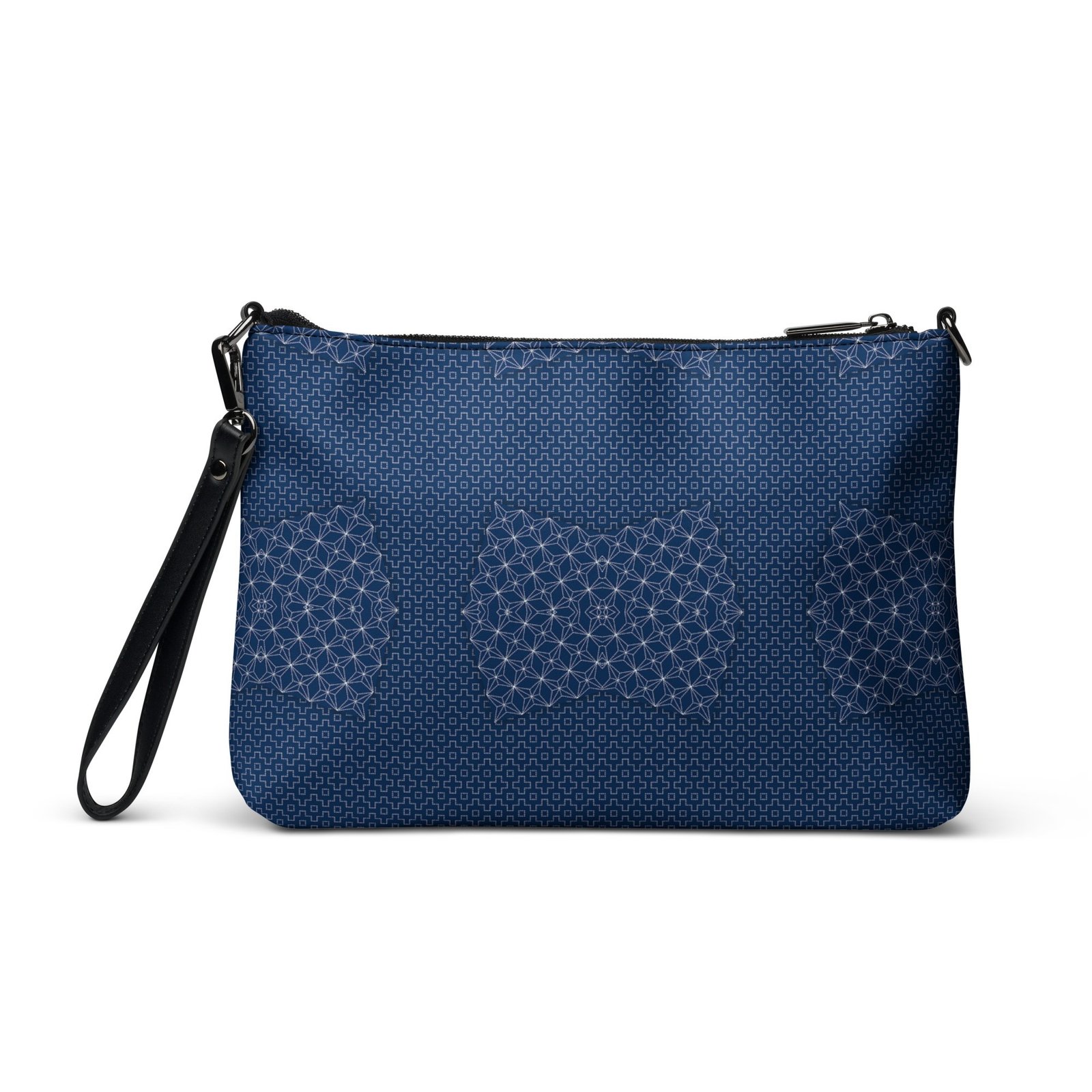 Indigo School Sashiko Crossbody Bag - Image 3