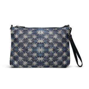Sashiko Indigo Star Crossbody bag