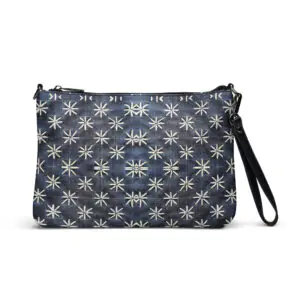 Sashiko Indigo Star Crossbody bag