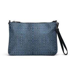 Blue Field Crossbody Bag