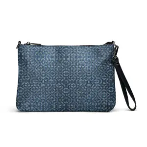 Blue Field Crossbody Bag