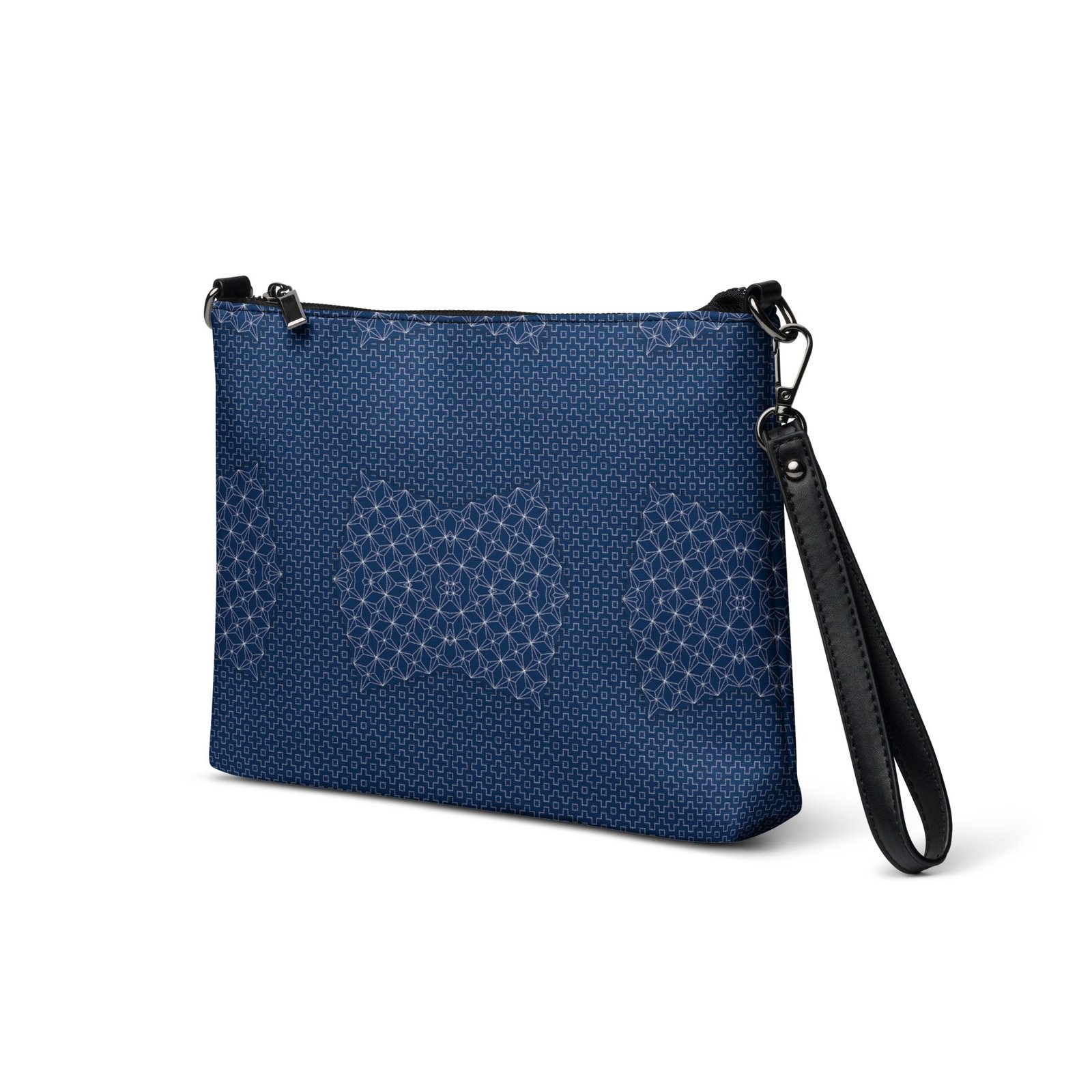 Indigo School Sashiko Crossbody Bag - Image 2
