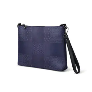 Indigo Cross Sashiko Crossbody Bag