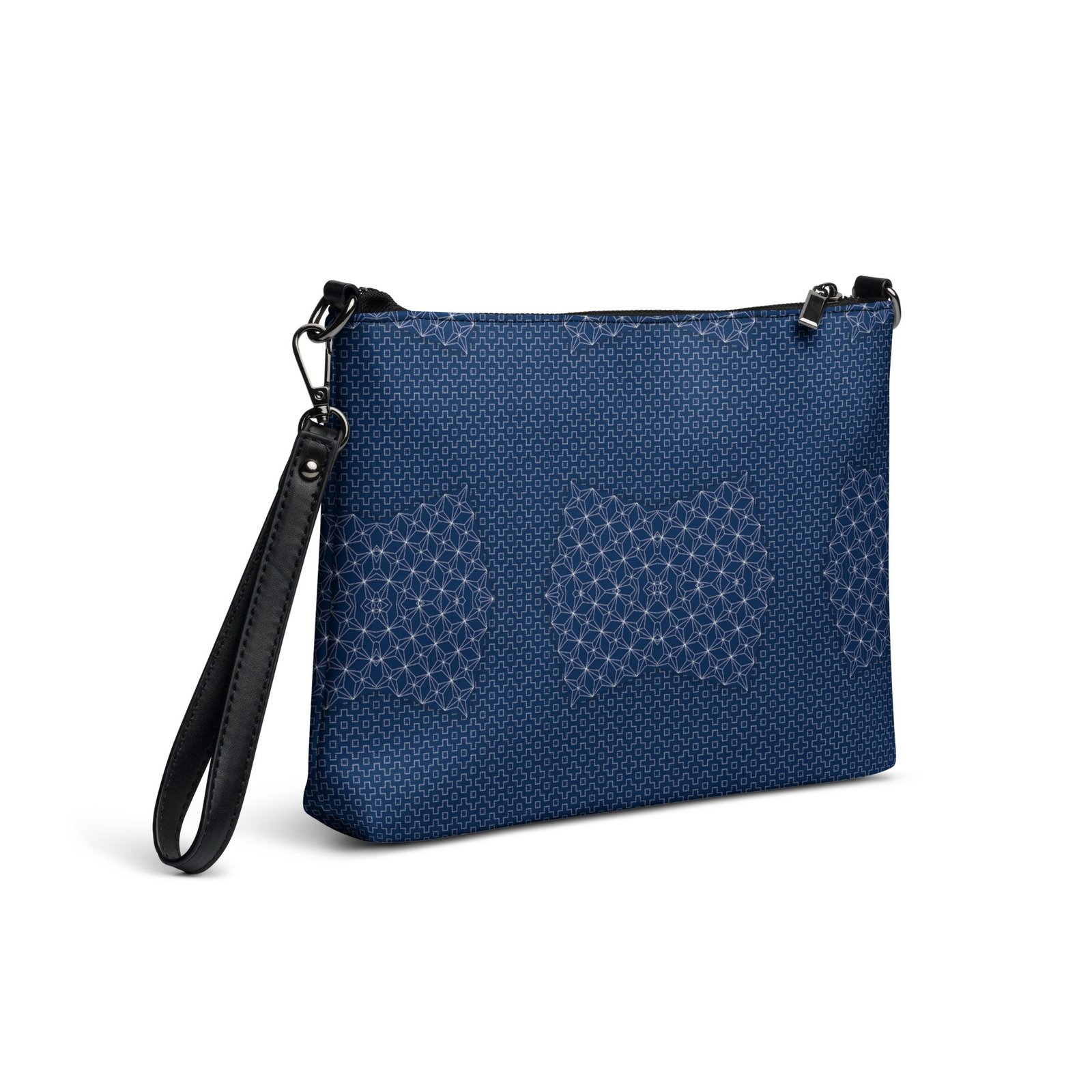 Indigo School Sashiko Crossbody Bag - Image 4