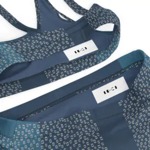 Split Quad Recycled High-waisted Bikini