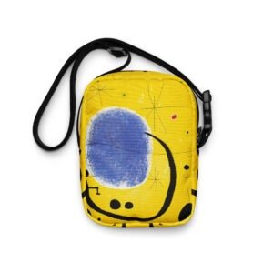 Joan Miró: The Gold of the Azure (L’Or de l’azur) Utility Crossbody Bag inspired by FINE ART cgk.ink
