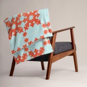 Red Quilt Pattern Throw Blanket BED & BATH cgk.ink