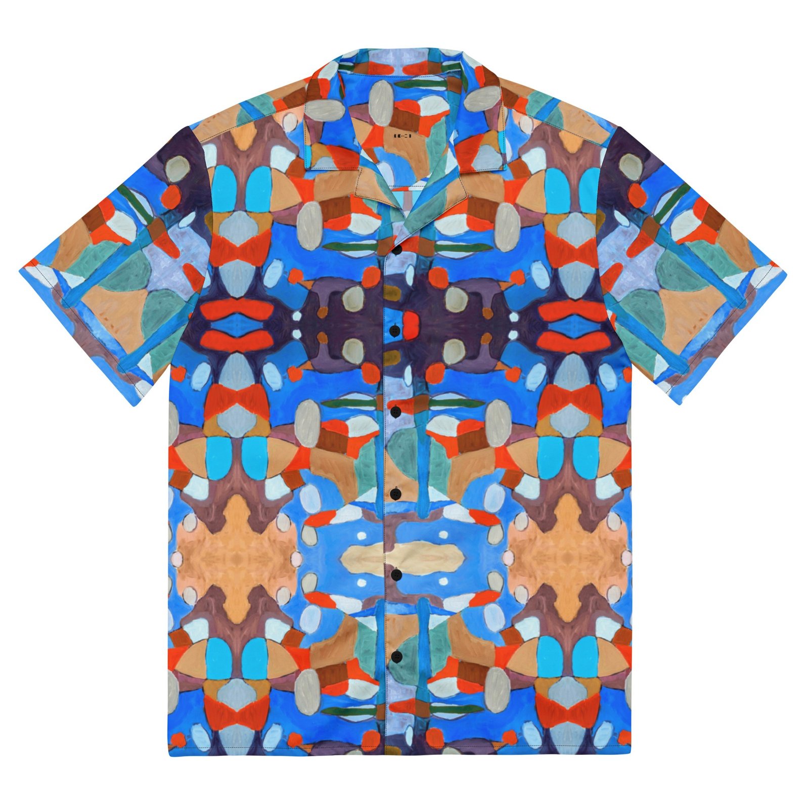 Maurice Estève: Dominant Center Unisex Button Shirt - Image 3