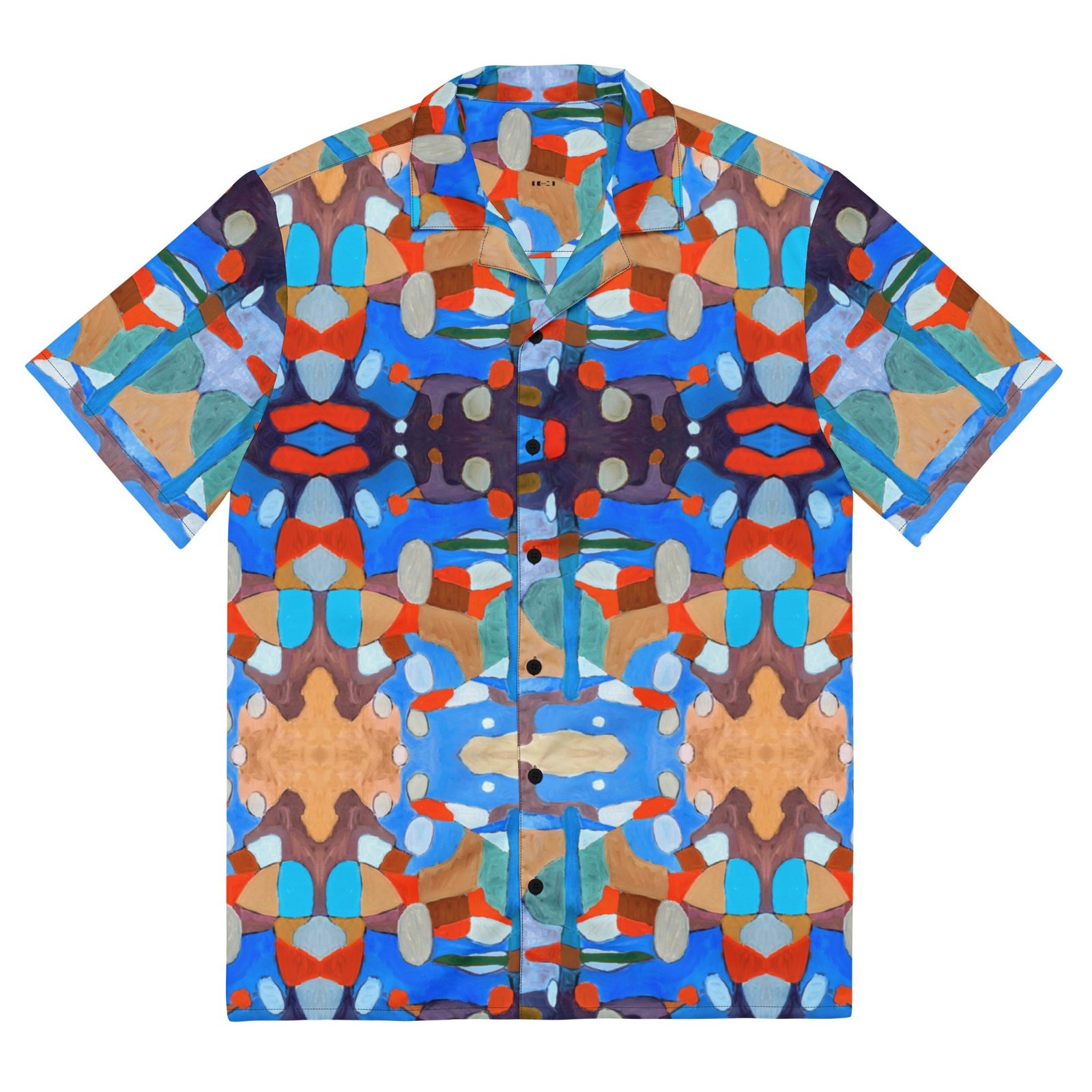 Maurice Estève: Dominant Center Unisex Button Shirt - Image 7