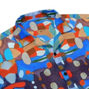 Maurice Estève: Dominant Center Unisex Button Shirt