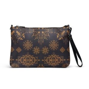 Gilded Cross Pattern Crossbody bag