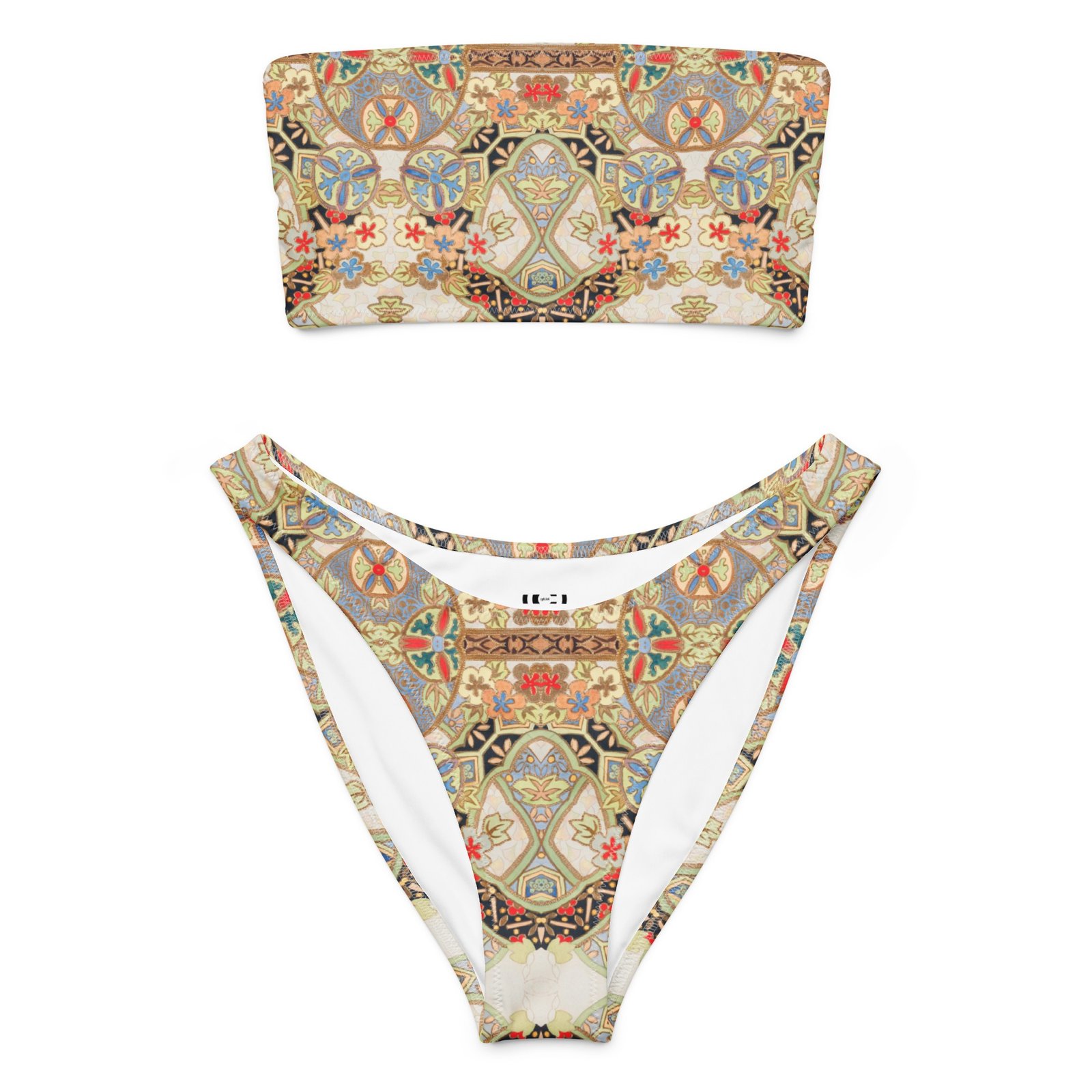 Agra Recycled Bandeau Bikini - Image 2