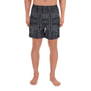 Dark Sashiko Athletic Long Shorts
