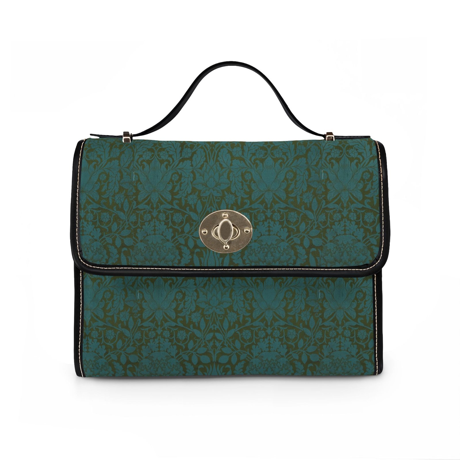 William Morris: Jade Oak Canvas Bag - Image 6