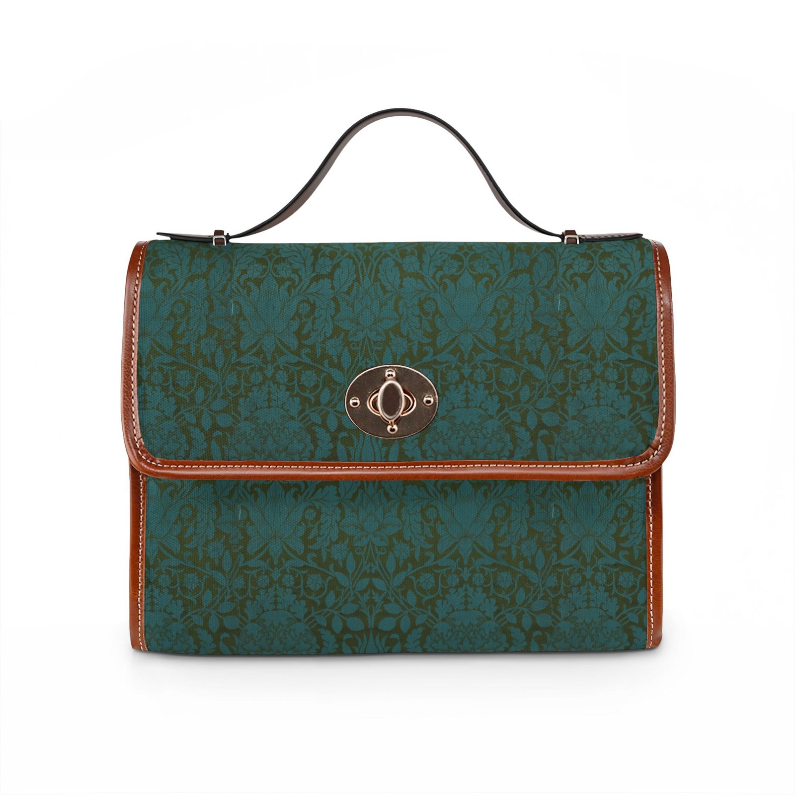 William Morris: Jade Oak Canvas Bag - Image 2