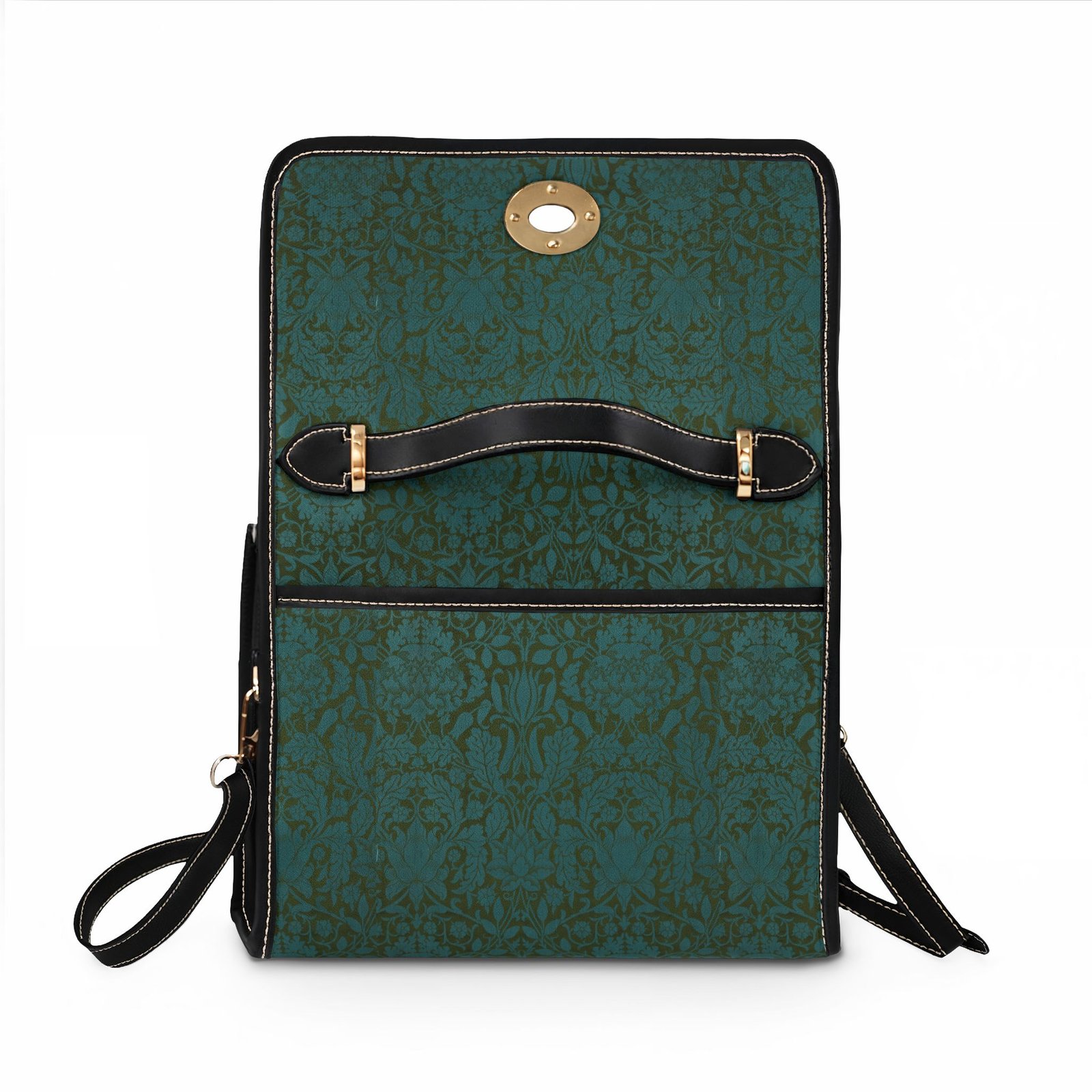 William Morris: Jade Oak Canvas Bag - Image 7