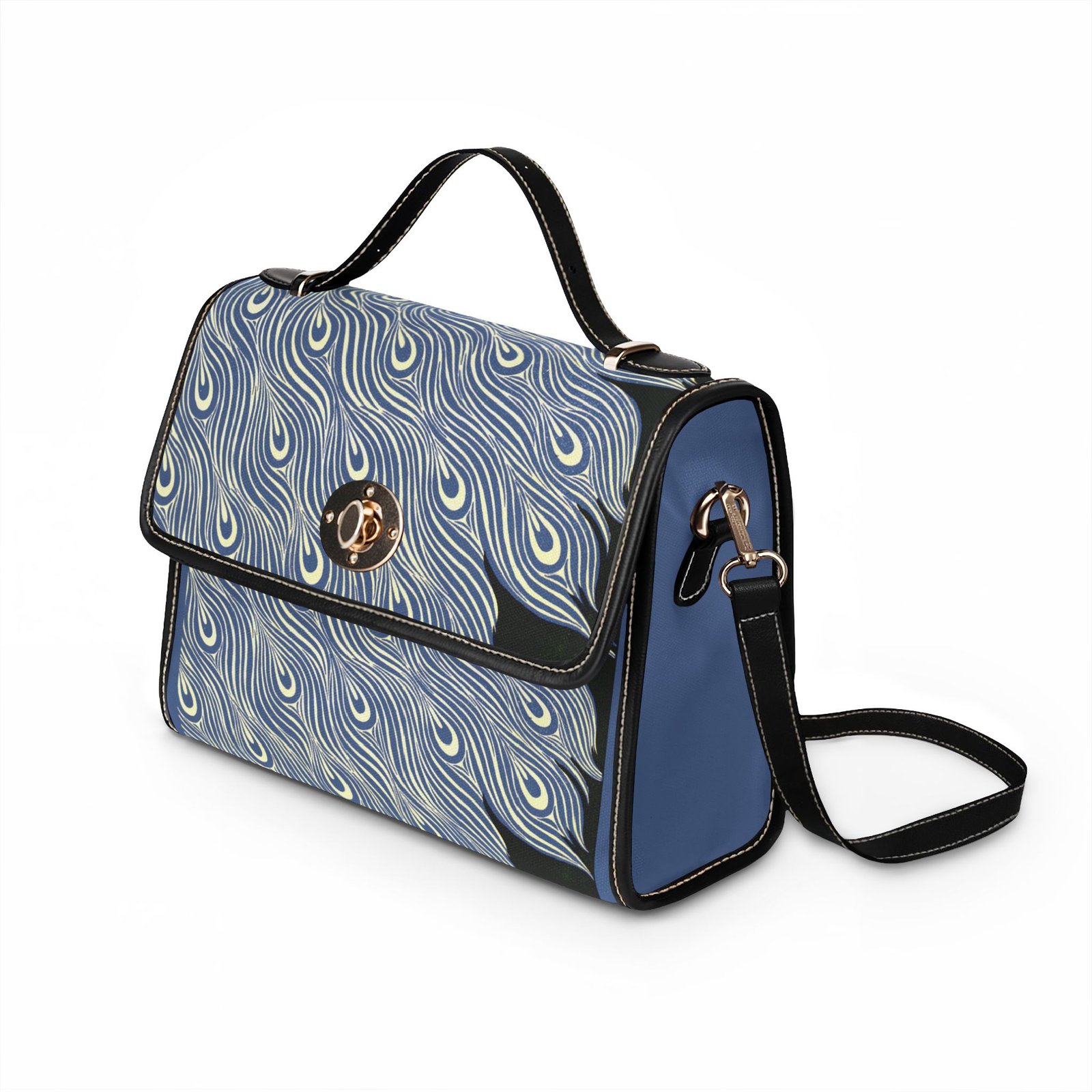 William H. Bradley: The Modern Poster (Peacock Feather Detail) Canvas Bag