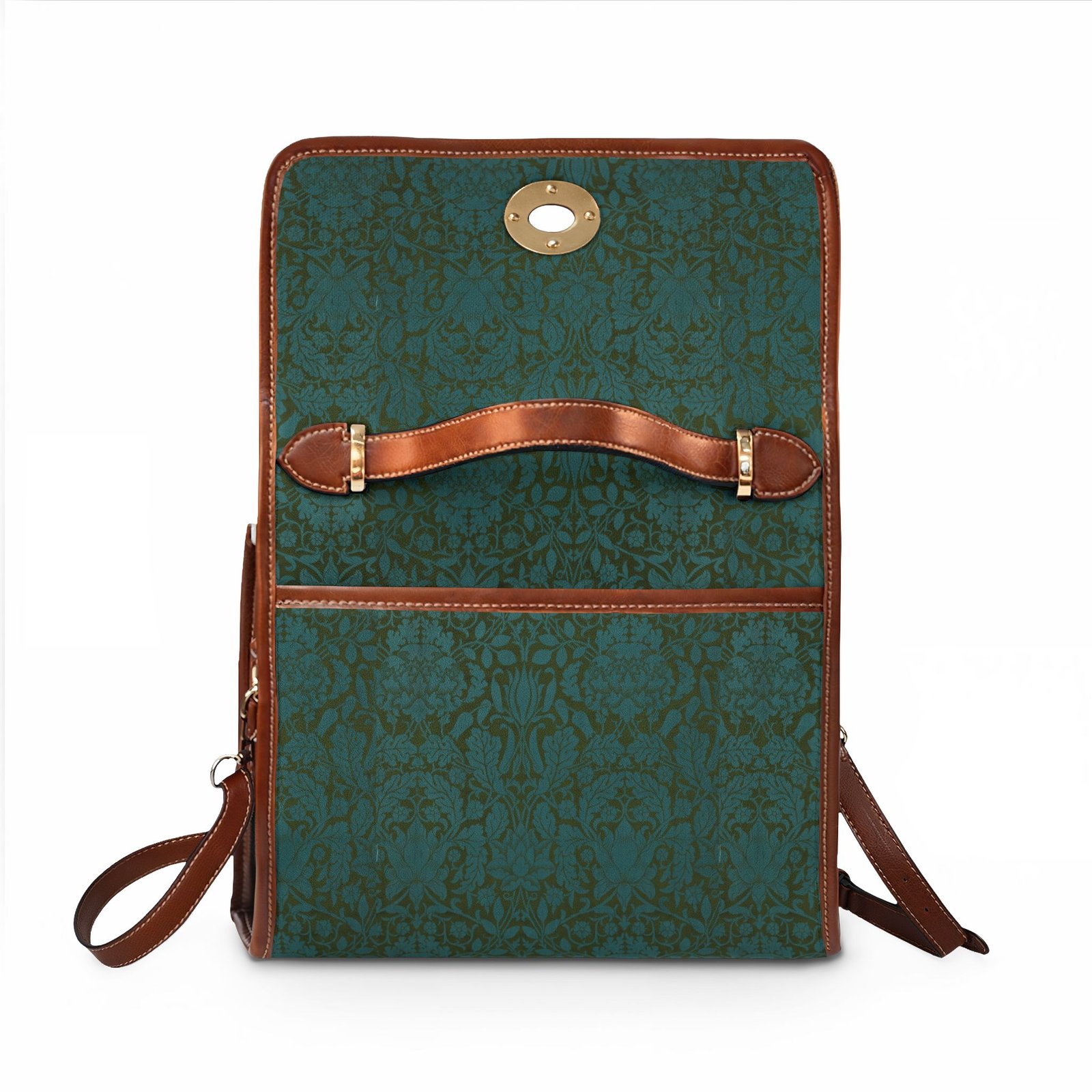William Morris: Jade Oak Canvas Bag - Image 3