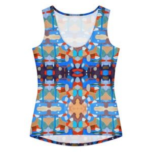 Maurice Estève: Dominant Center Women's Cotton Tank Top