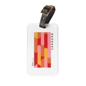 Bauhaus Capsules en Route Luggage Tag