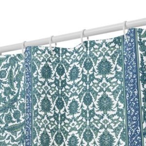 Émile Prisse d'Avennes: "Tiled Panel from Mosque of Ibrahym Agha" Shower Curtain