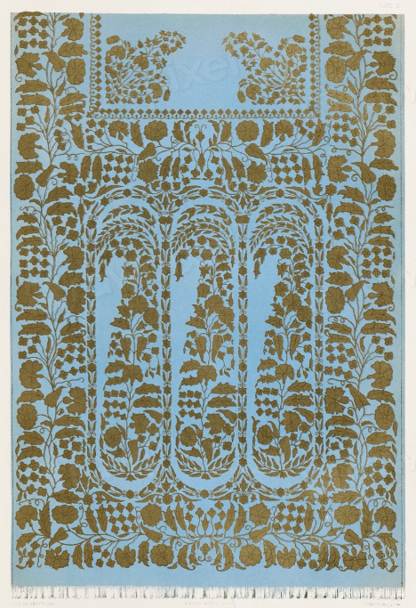 Specimen of Indian embroidery from the Industrial arts of the Nineteenth Century