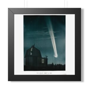 Étienne Trouvelot: The Great Comet of 1881 Astronomical Art Print