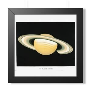 Étienne Trouvelot: The Planet Saturn Astronomical Art Print