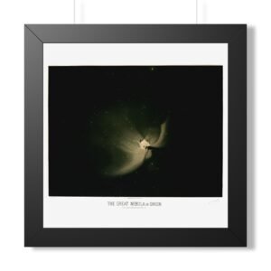 Étienne Trouvelot: The Great Nebula in Orion Astronomical Art Print