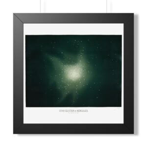 Étienne Trouvelot: Star Cluster in Hercules Astronomical Art Print