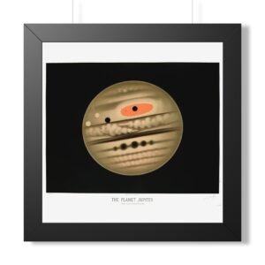 Étienne Trouvelot: The Planet Jupiter Astronomical Art Print