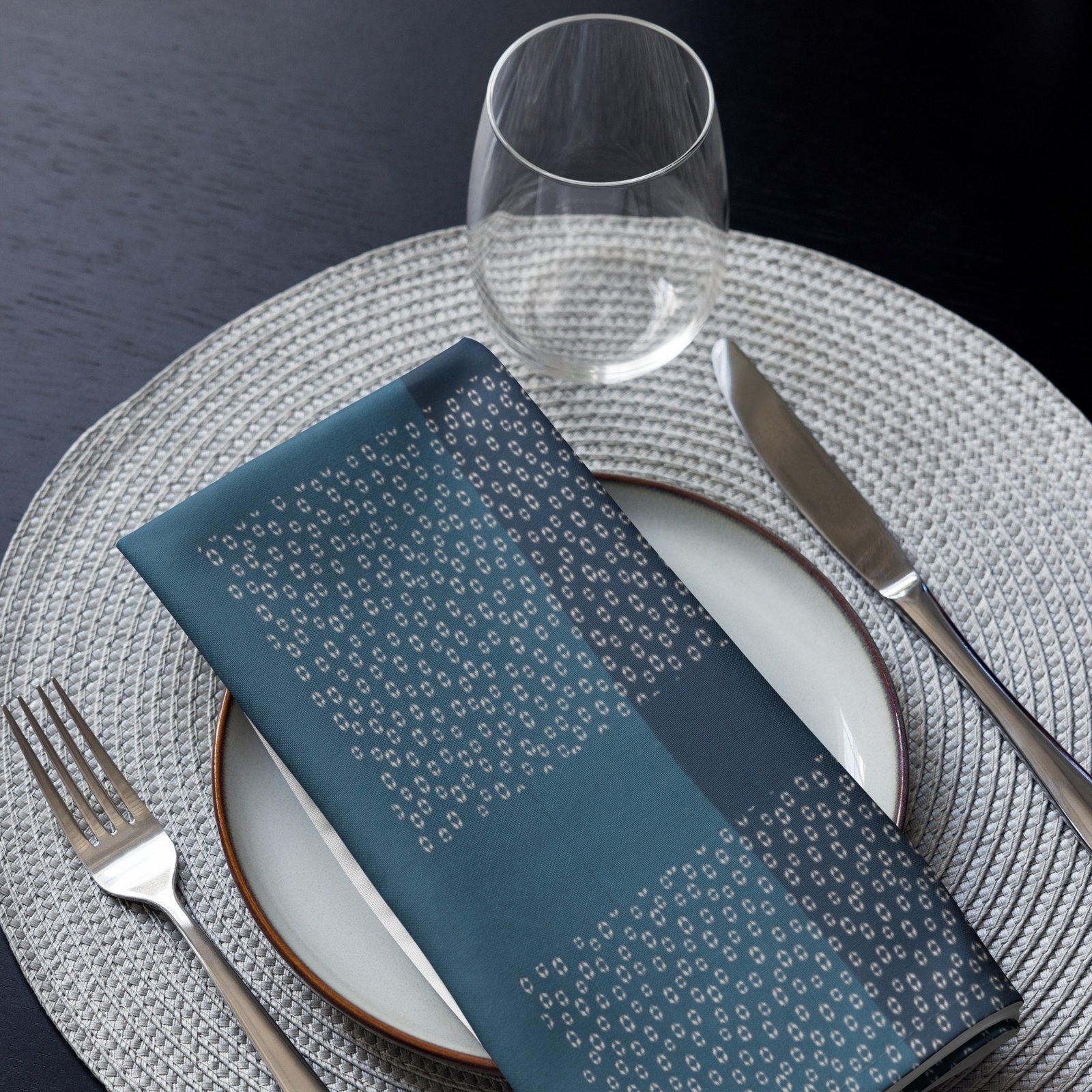 Abstract Patterns Cloth Napkin Set of 4 - Image 2
