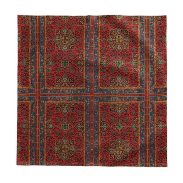 Emile Prisse d'Avennes' La Décoration Arabe (1885): Deep Crimson Tablecloth