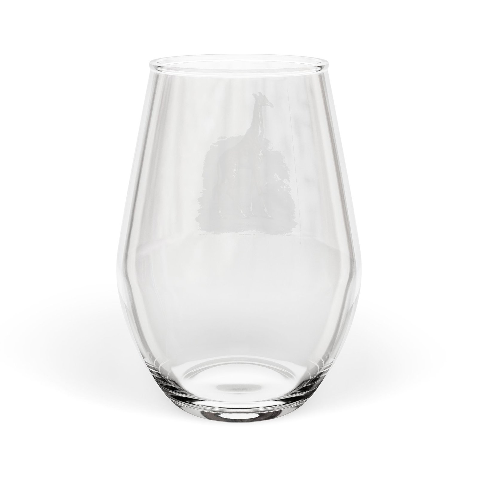 The Modern Giraffe Stemless Wine Glass - Image 2