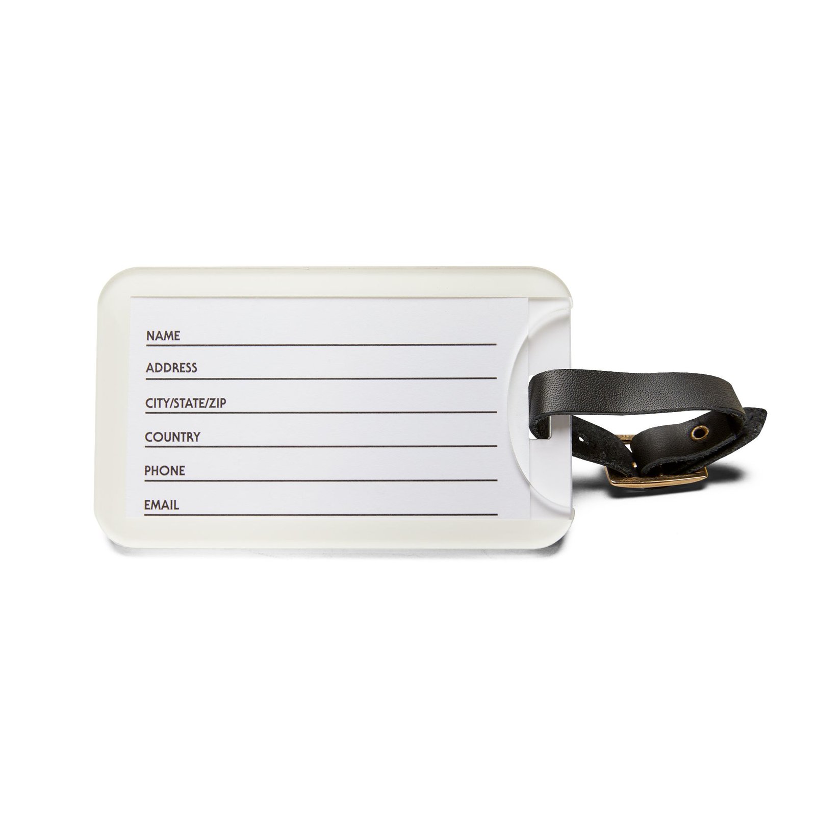 Vienna Vintage Travel Luggage Tag – Retro Cityscape ID Bag Tag - Image 3