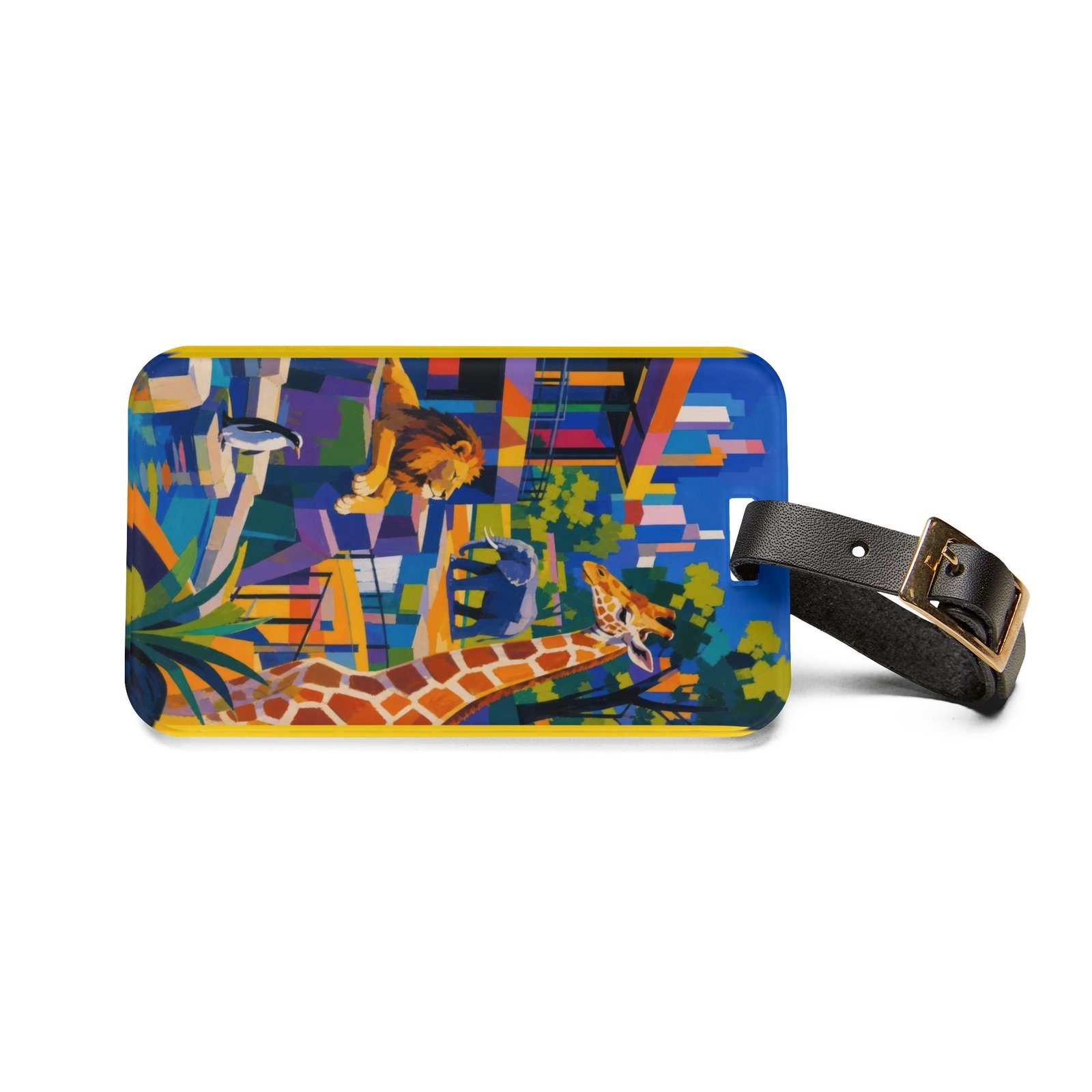 Color Zoo Luggage Tag, Travel ID - Image 2