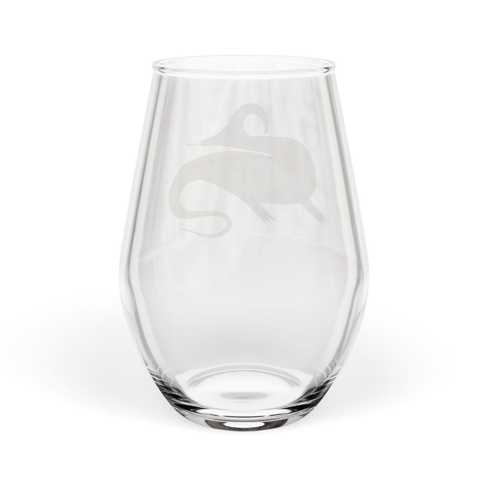 Avanyu Stemless Wine Glass - Image 2
