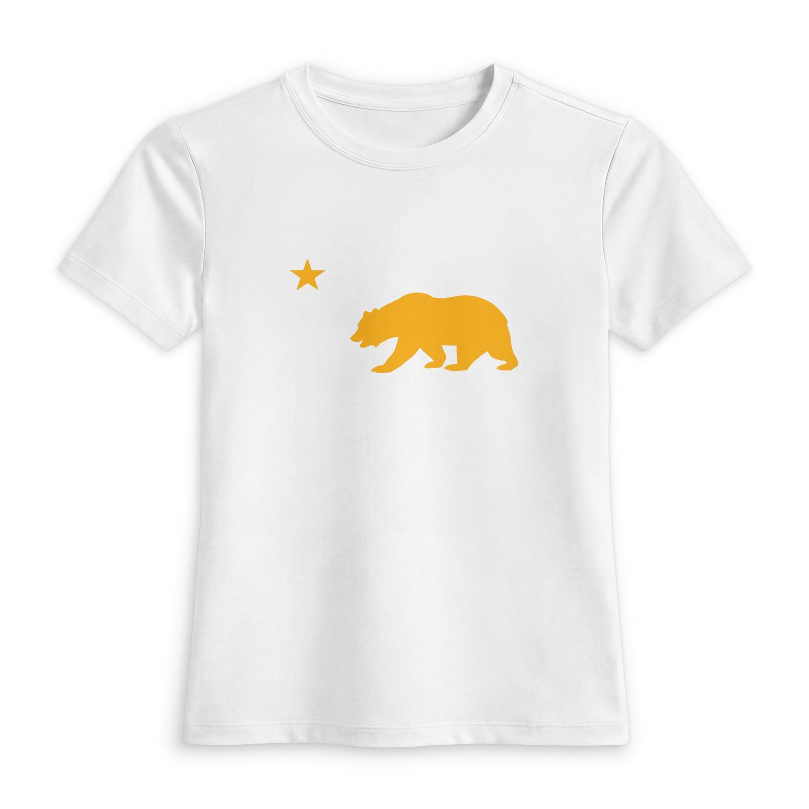 Golden State Bear Women's Luxe Fitted Tee - Image 3