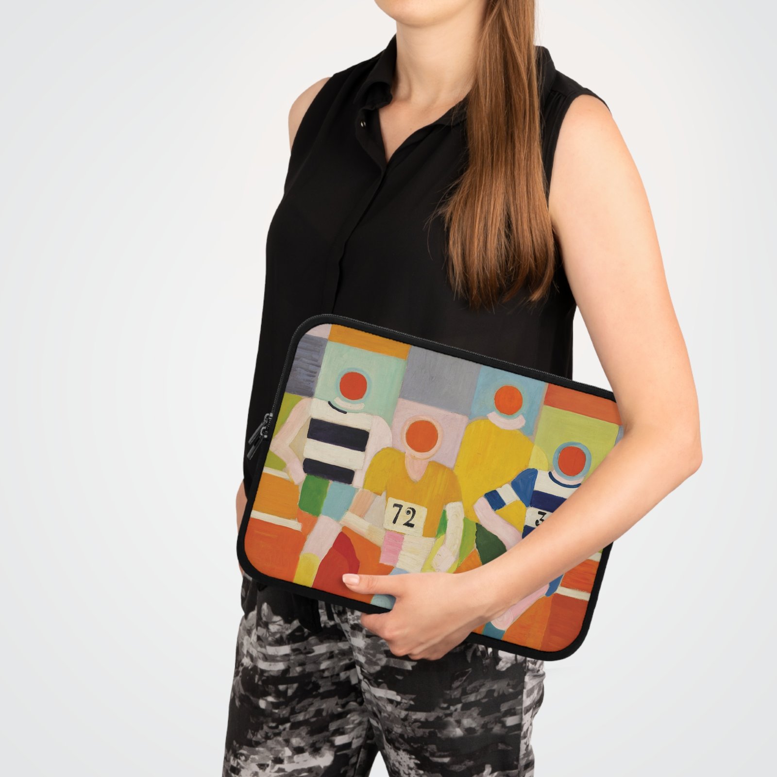 Robert Delaunay: The Runners Laptop & Tablet Sleeve - Image 5