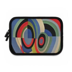 Sonia Delaunay: Rythmes couleurs ou Panneau F (Color Rhythms) Laptop & Tablet Sleeve