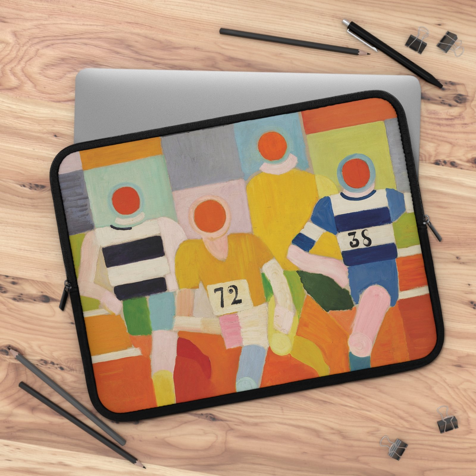 Robert Delaunay: The Runners Laptop & Tablet Sleeve - Image 11
