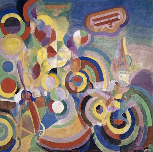 rd54 Robert Delaunay, The Runners, ca. 1924–26