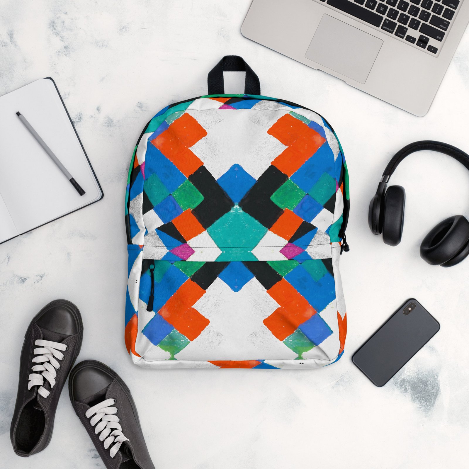 Sonia Delaunay: Rhythme Couleur Backpack - Image 3